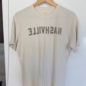 Imogene & Willy Nashville Graphic Crewneck T-Shirt - Cream